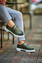 Sardinelli Forli Grain Green Casual Shoes