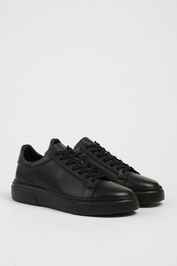 Sardinelli Forli Jet Black Low Top Sneakers