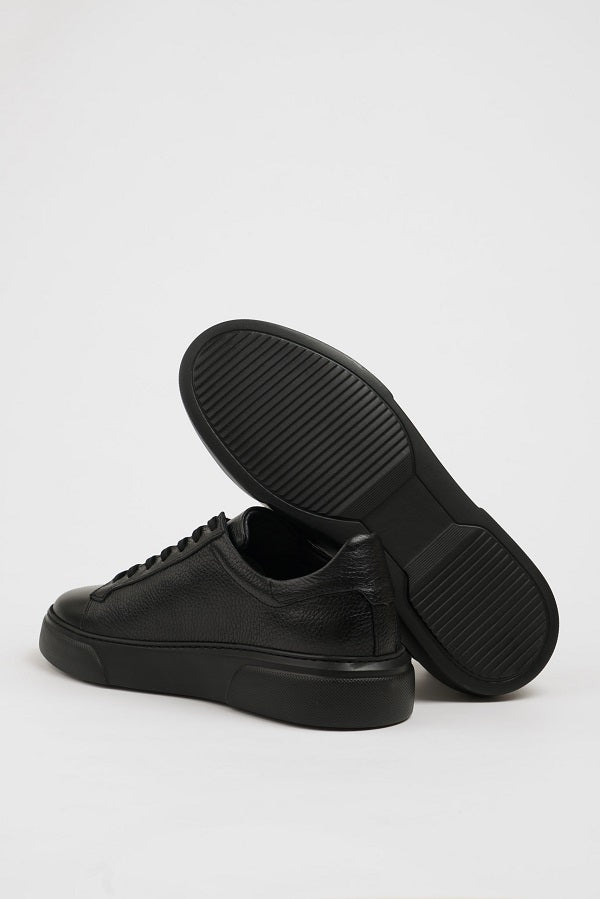 Sardinelli Forli Jet Black Low Top Sneakers