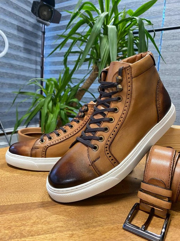 Sardinelli Laguna Tan Bicker Shoes