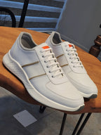 Sardinelli Lazio White Mid-Top Sneakers