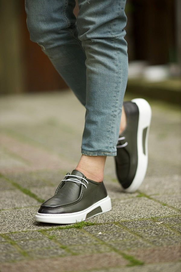 Sardinelli Lecce Green Grain Slip-On Casual Shoes