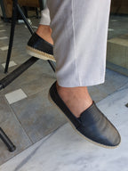 Sardinelli Mantua Black Slip-On Loafers