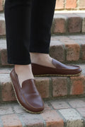 Brown Barefoot Moccasins for Men