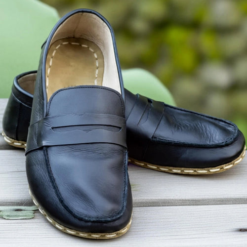 barefoot black dress shoes Noble II - Barefoot Shoes