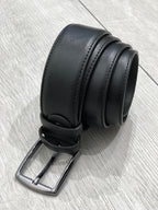 Sardinelli Milan Faux Leather Belt – Black