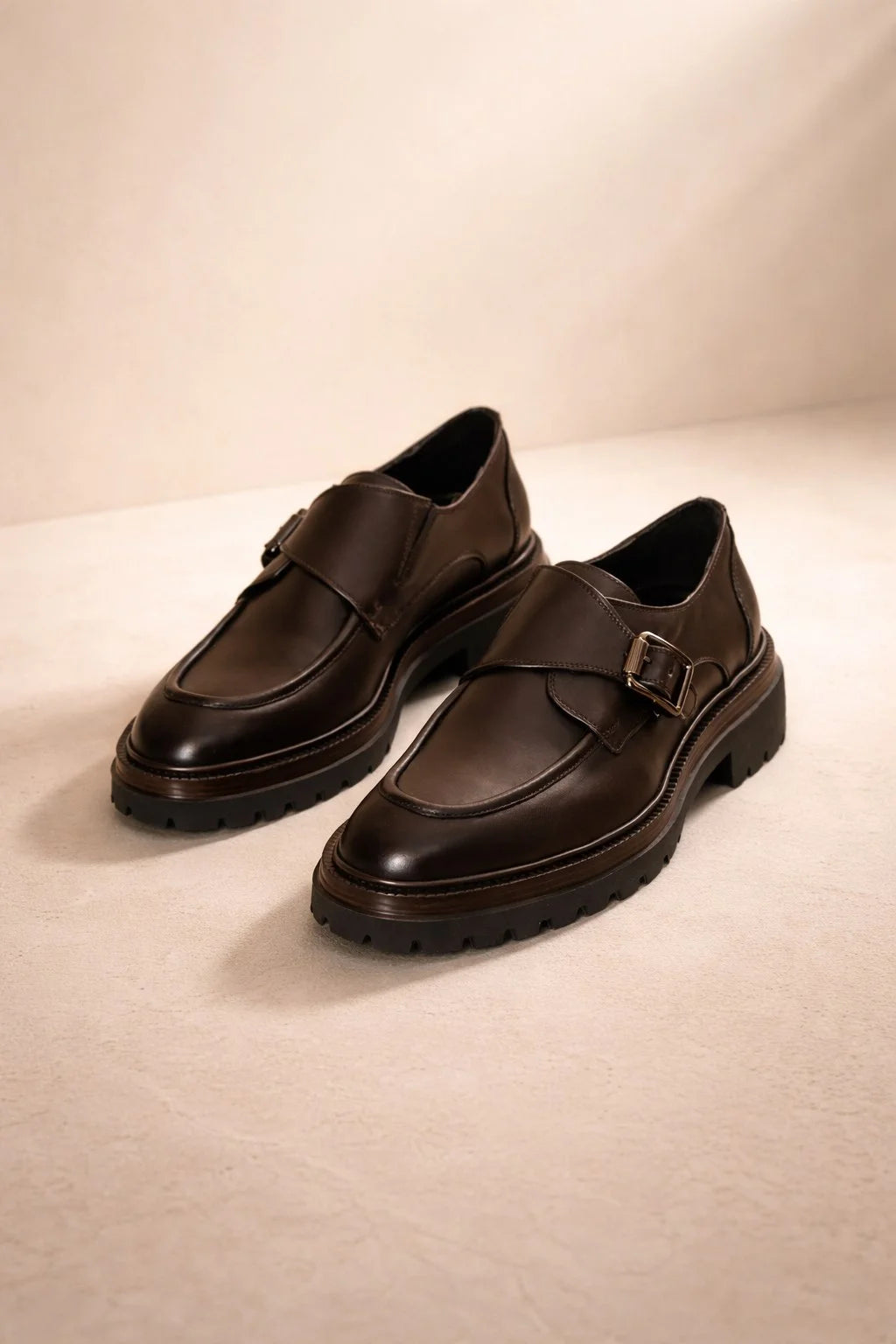Sardinelli Pamplona Brown Strap Shoes