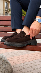 Sardinelli Pamplona Brown Suede Shoes