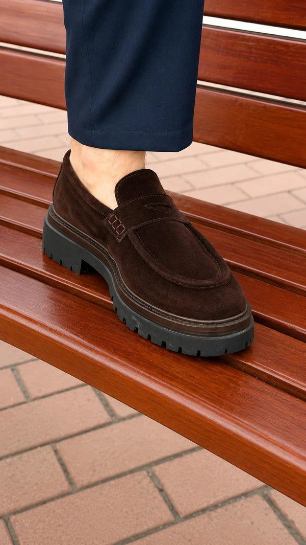 Sardinelli Pamplona Brown Suede Shoes