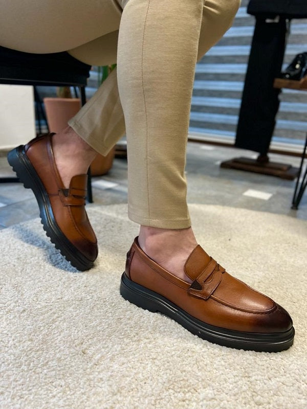 Sardinelli Pamplona Tan Loafers