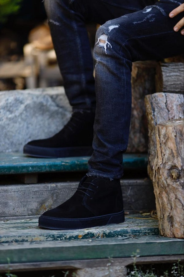 Sardinelli Patras Black Ankle Boots