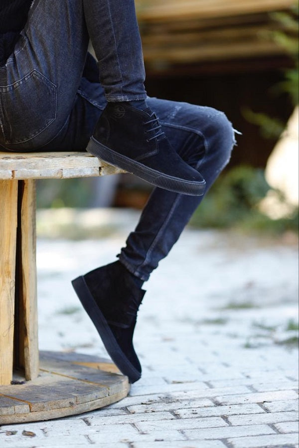 Sardinelli Patras Black Ankle Boots