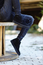 Sardinelli Patras Black Ankle Boots