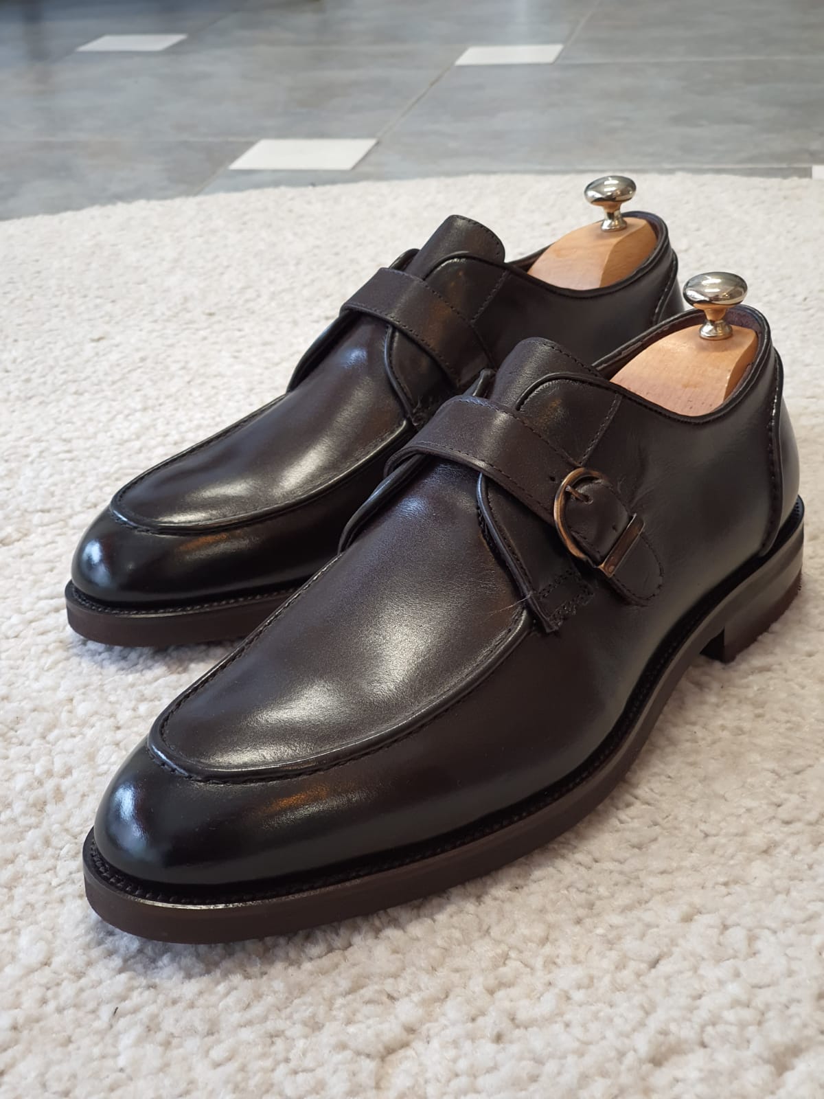 Sardinelli Pavia Brown Buckle Loafers