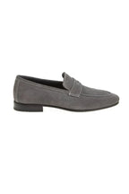 Sardinelli Prontofino Gray Suede Penny Loafers