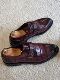 Sardinelli Salerno Burgundy Buckle Loafers