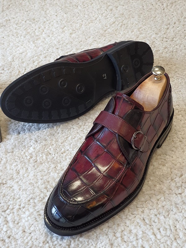 Sardinelli Salerno Burgundy Buckle Loafers