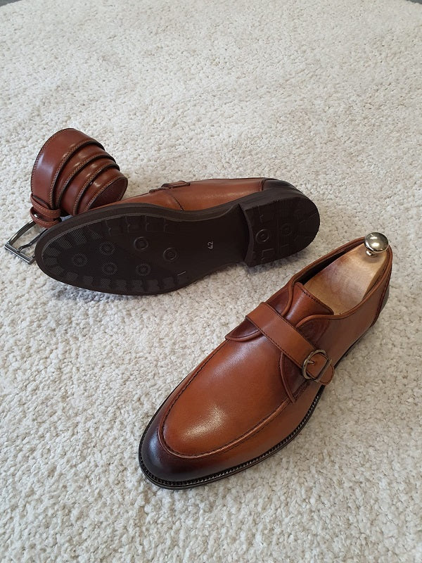 Sardinelli Salerno Tan Buckle Loafers