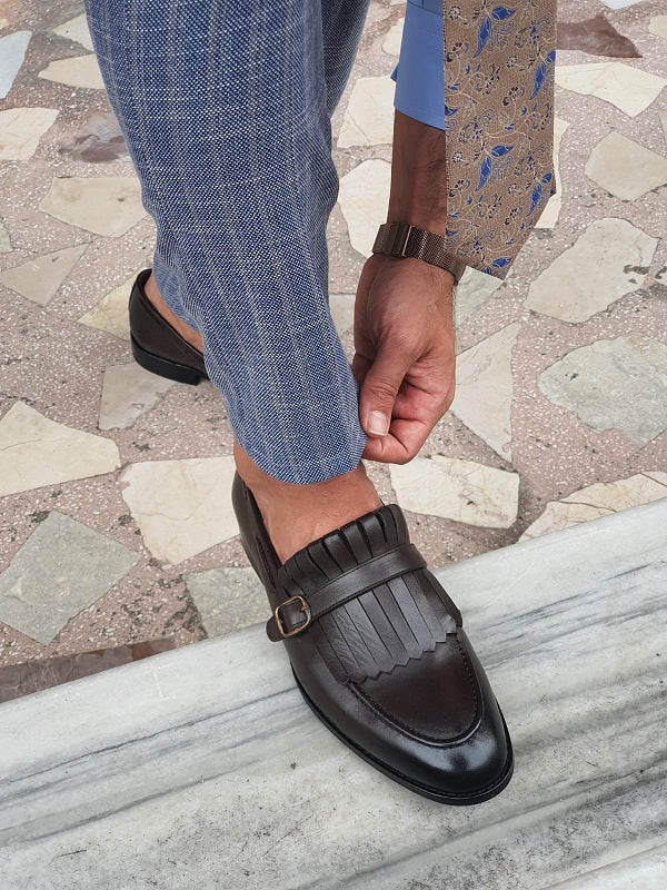 Sardinelli Velletri Mens Brown Loafers