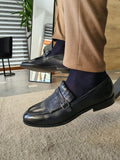 Sardinelli Velletri Kilt Dark Blue Loafers Men