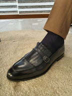 Sardinelli Velletri Kilt Dark Blue Loafers Men