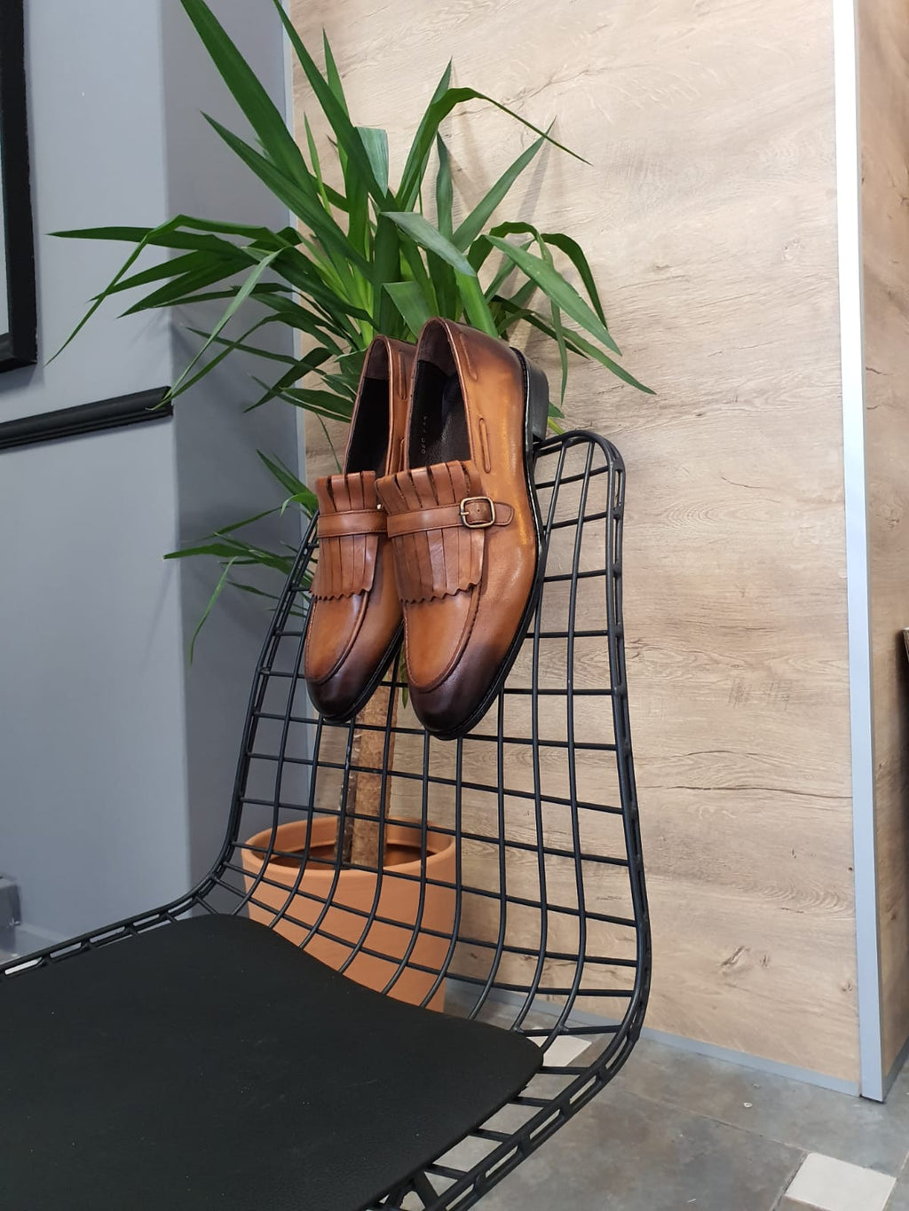 Sardinelli Velletri Kilt Tan Loafers Men