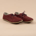 Men's Burgundy Oxfords