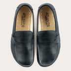 Men's Black Penny Loafers