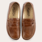 Men's Brown Penny Loafers