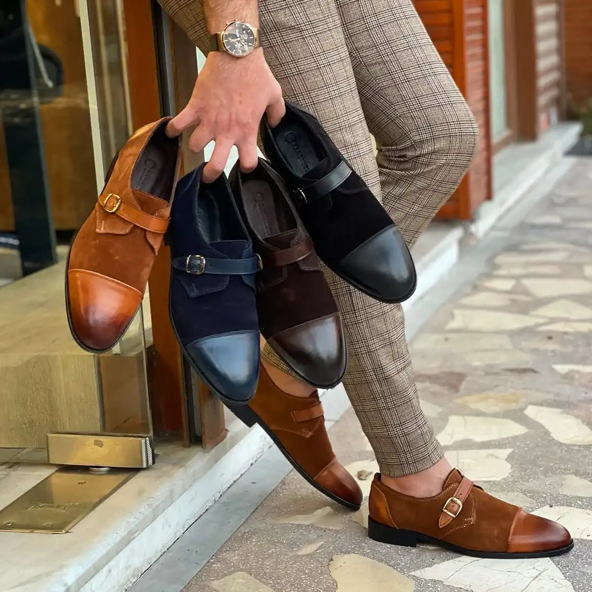 Sardinelli Monk Strap Shoes