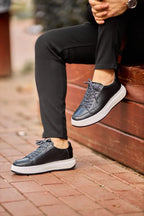 Sardinelli Black Lace Up Sneakers
