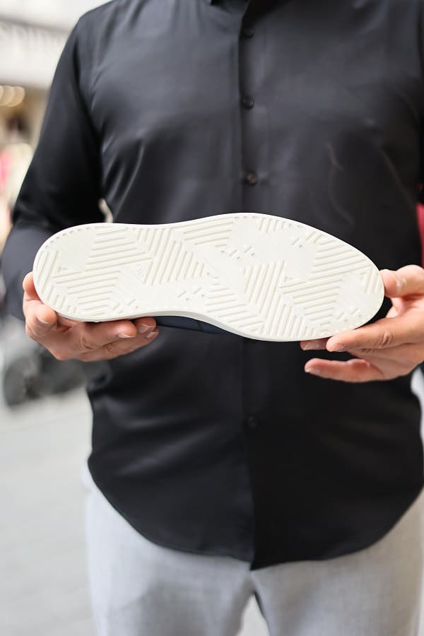 Sardinelli Forli Navy Woven Pattern Loafers