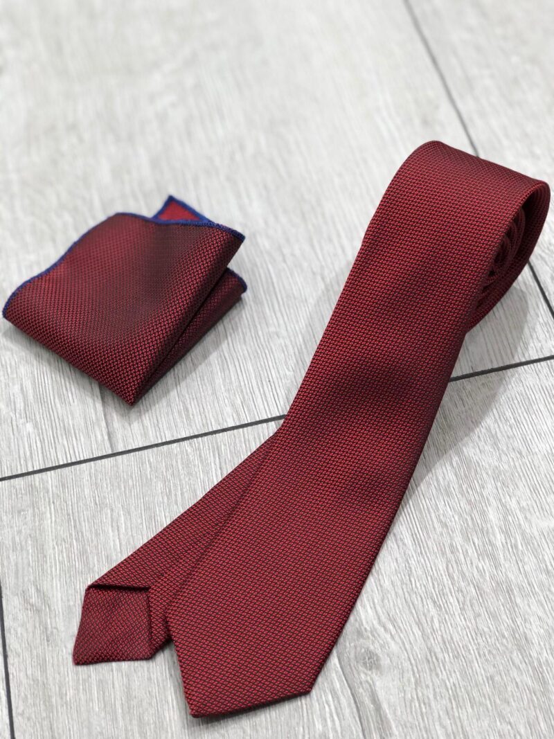 Claret Red Neck Tie by SardinelliStore.com with Free Worldwide Shipping