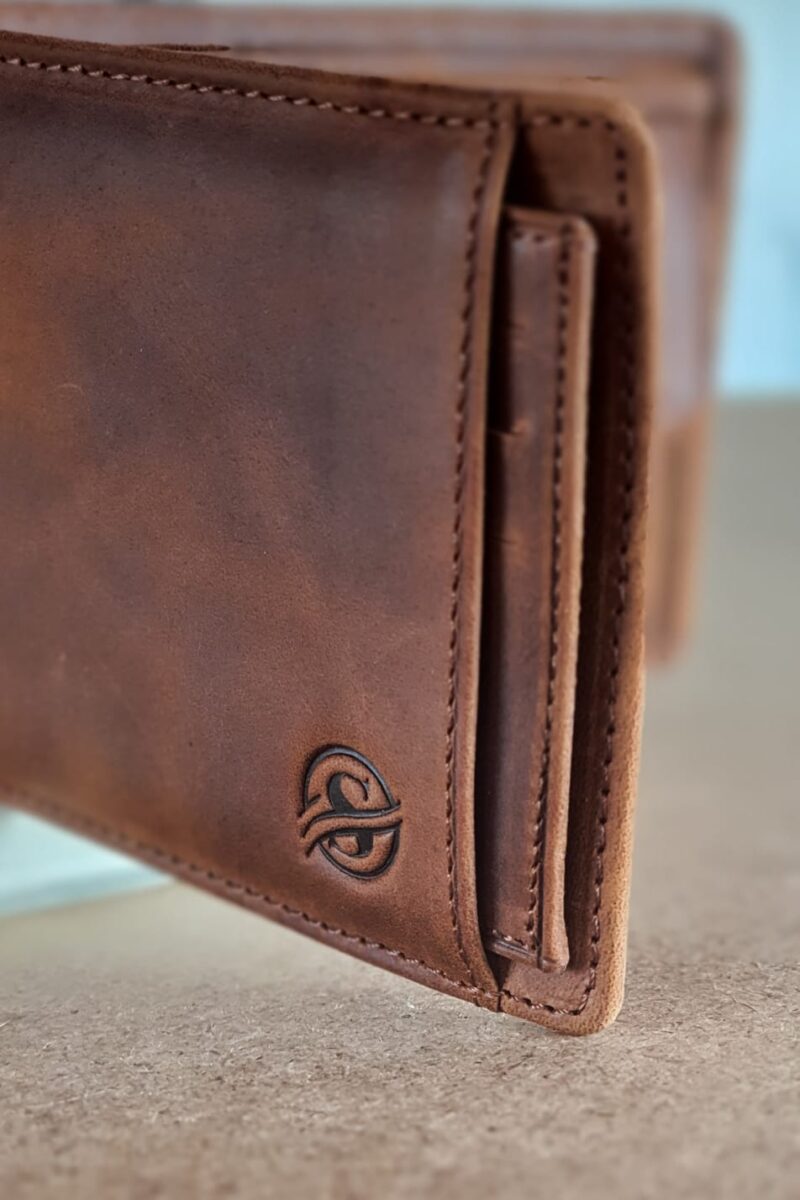 Sardinelli Charlotte Tan Leather Wallet